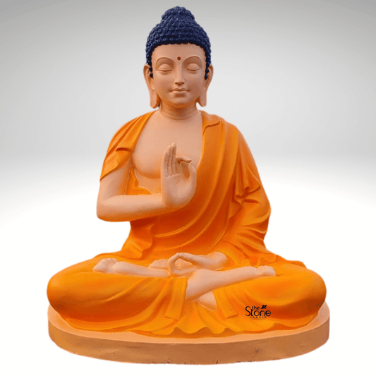 Ashirwad Mudra Fibre Buddha Statue 3ft