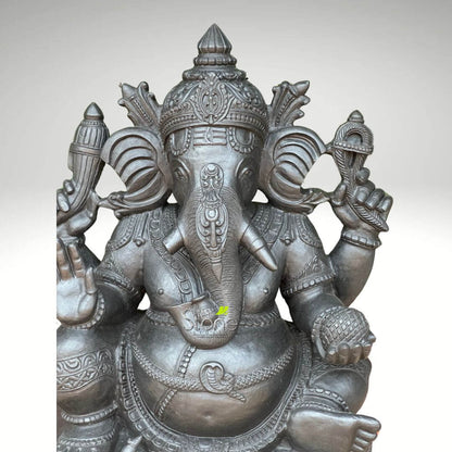 2.5 feet Stone Ganesha Statue