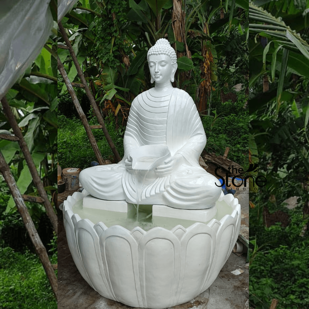 Buddha Water Fountain For Home 5ft