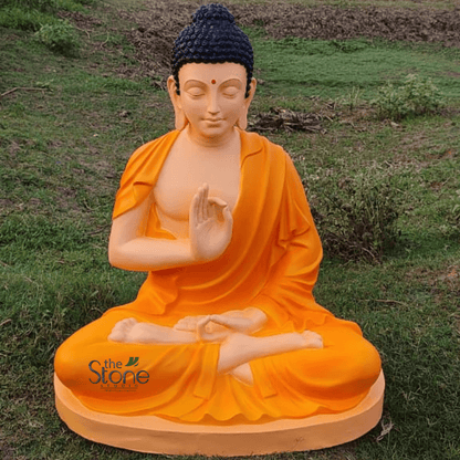 Ashirwad Mudra Fibre Buddha Statue 3ft