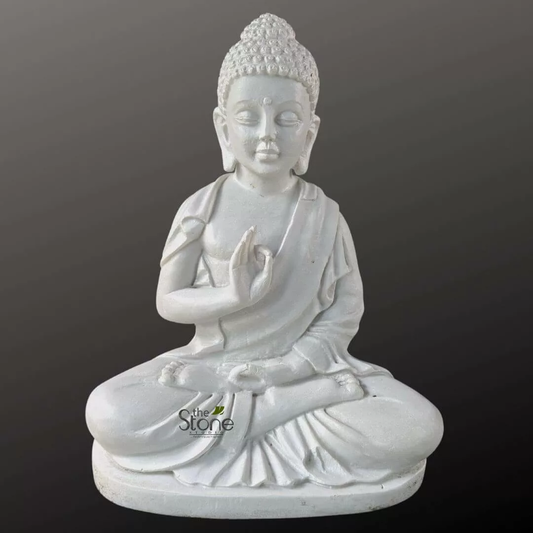 18 inch Marble Buddha Statuetue