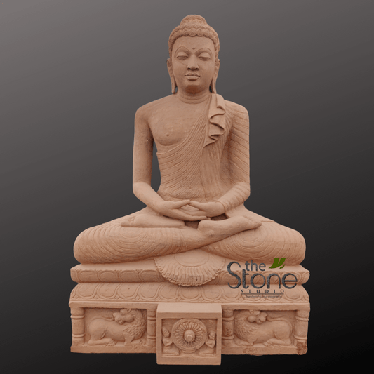 Big Buddha statue for garden 6′
