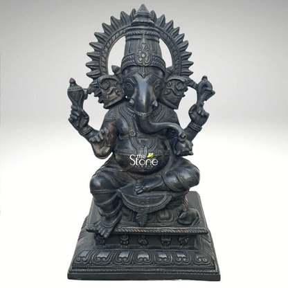 Chaturbhuja Ganesha Statue 21″