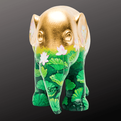 Enlightened Elephant Sculpture 24″