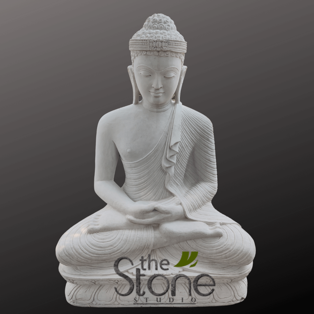 Buddha White Statue 4ft