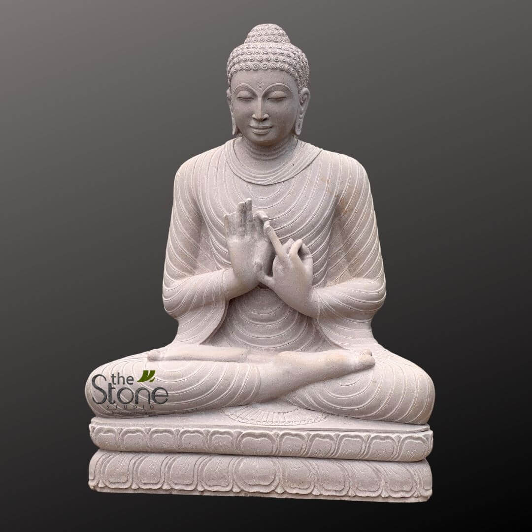 Dharmachakra Buddha Statue 4ft