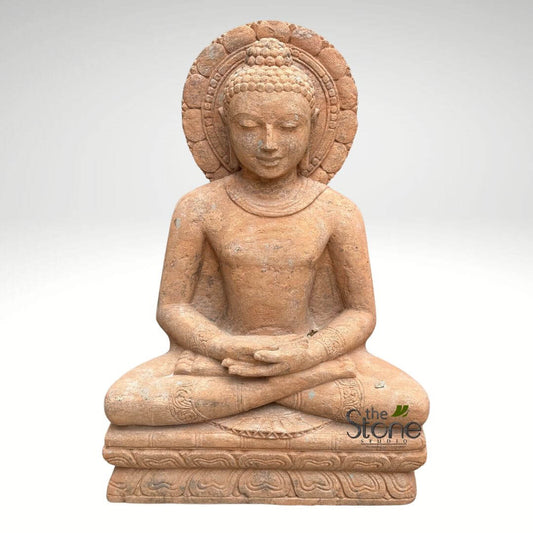 20 inch Stone Buddha Statue