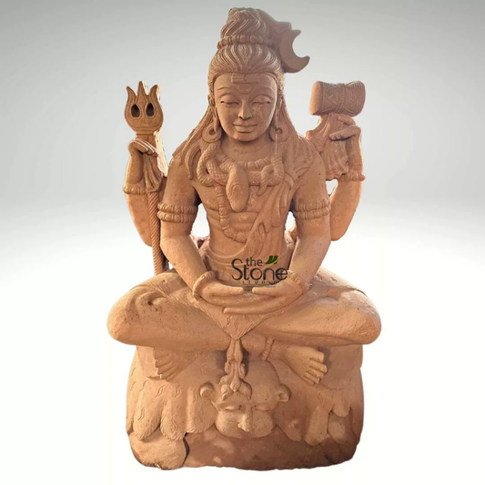 Lord Shiva Stone Statue Online 3ft