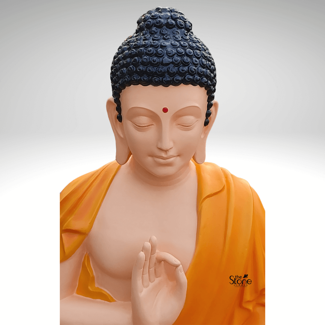 Ashirwad Mudra Fibre Buddha Statue 3ft