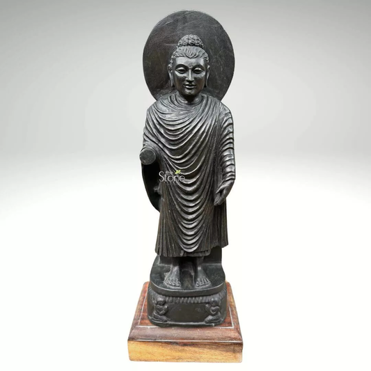 Standing Buddha From Gandhara 21″