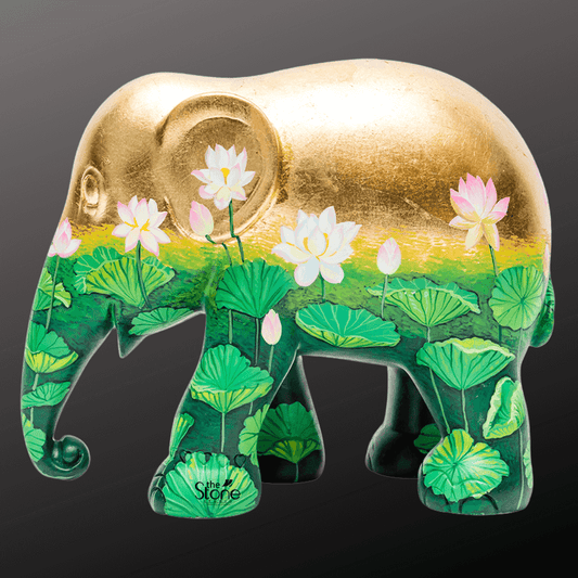 Enlightened Elephant Sculpture 24″