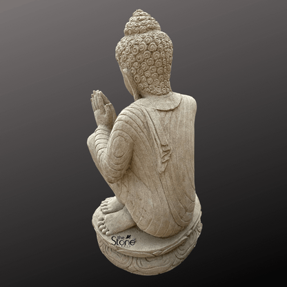 Antique Stone Buddha Statue 3ft