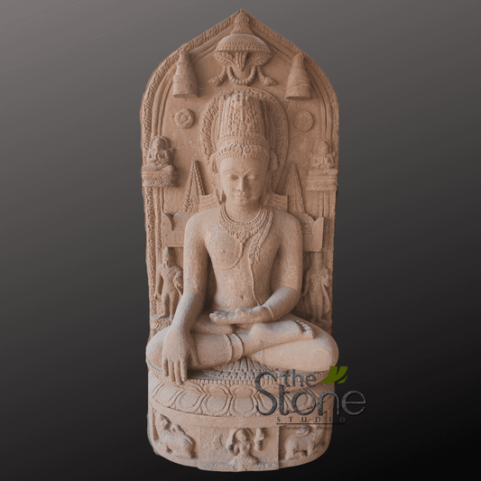 Bhumisparsha mudra of Buddha 3′
