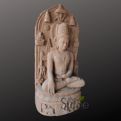 Bhumisparsha mudra of Buddha 3′