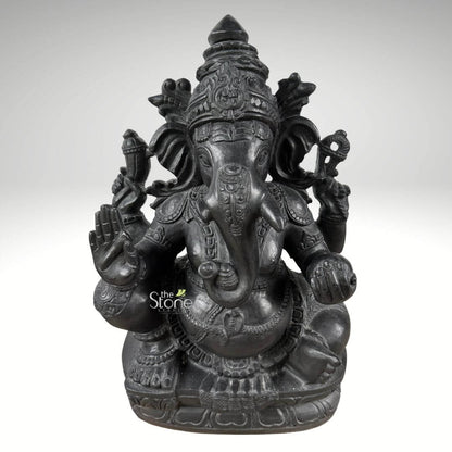 18 inch Ganesha Stone Statue