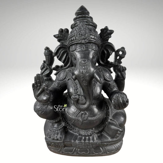 18 inch Ganesha Stone Statue