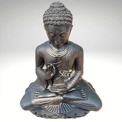 4 Feet Black Buddha Statue