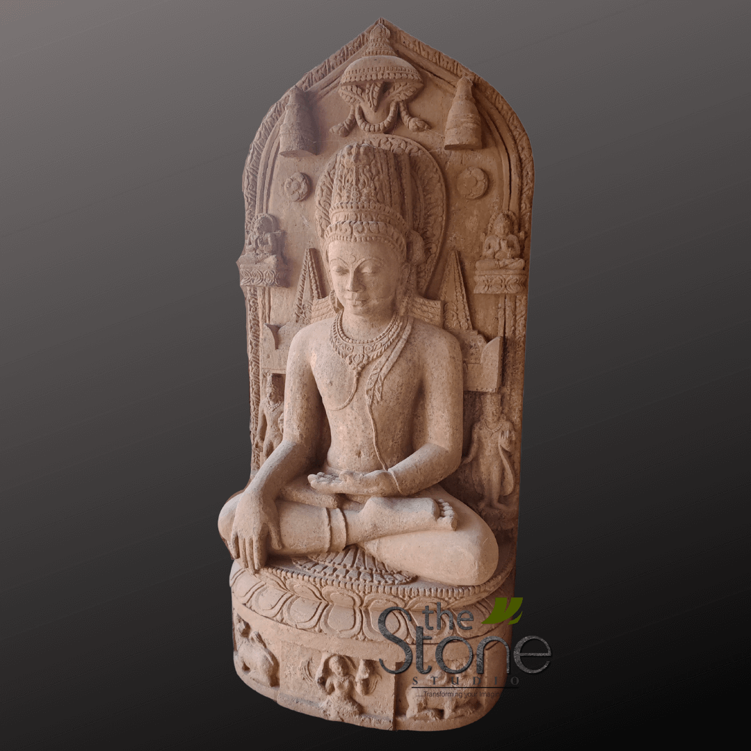 Bhumisparsha mudra of Buddha 3′