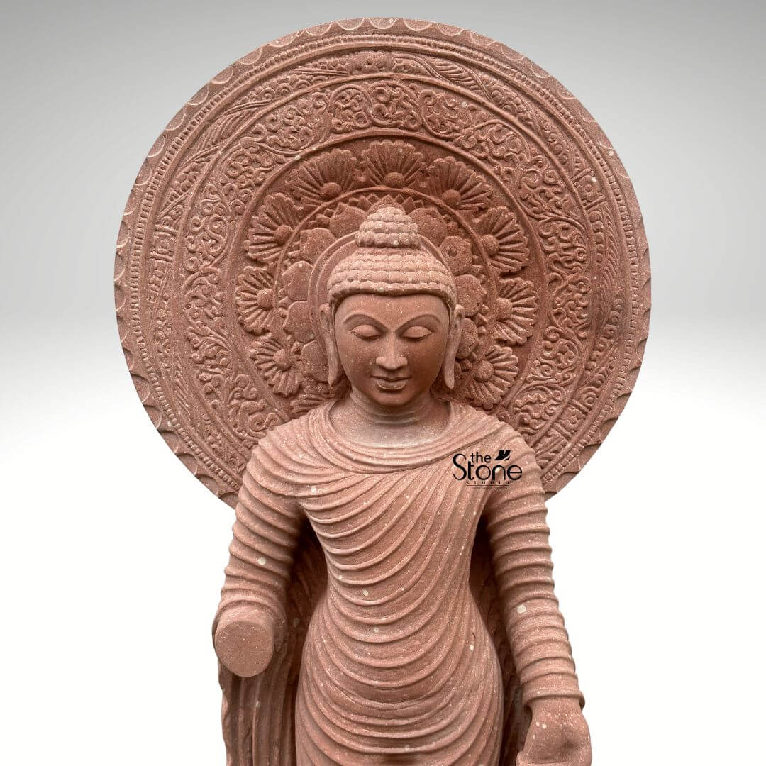 Antique Buddha Statue 3ft