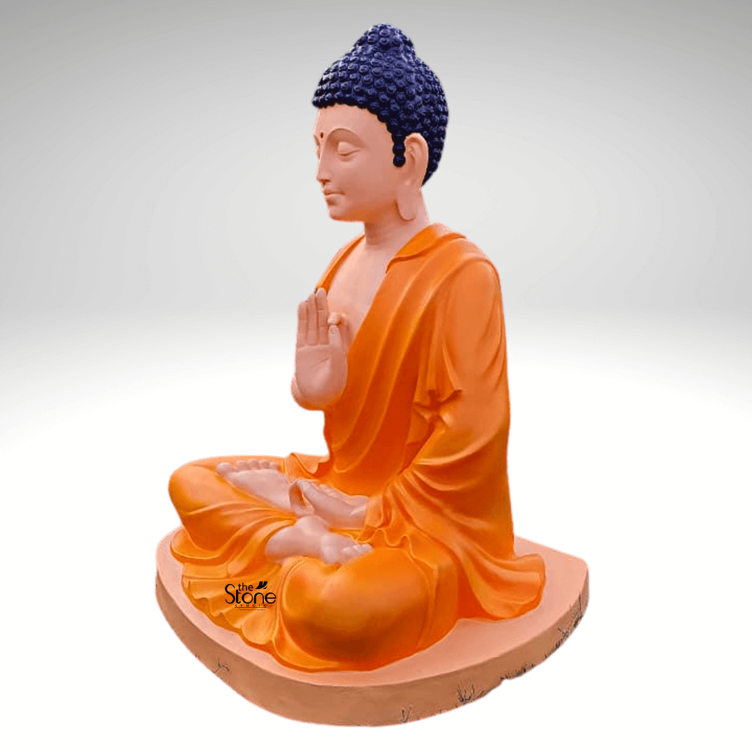 Ashirwad Mudra Fibre Buddha Statue 3ft