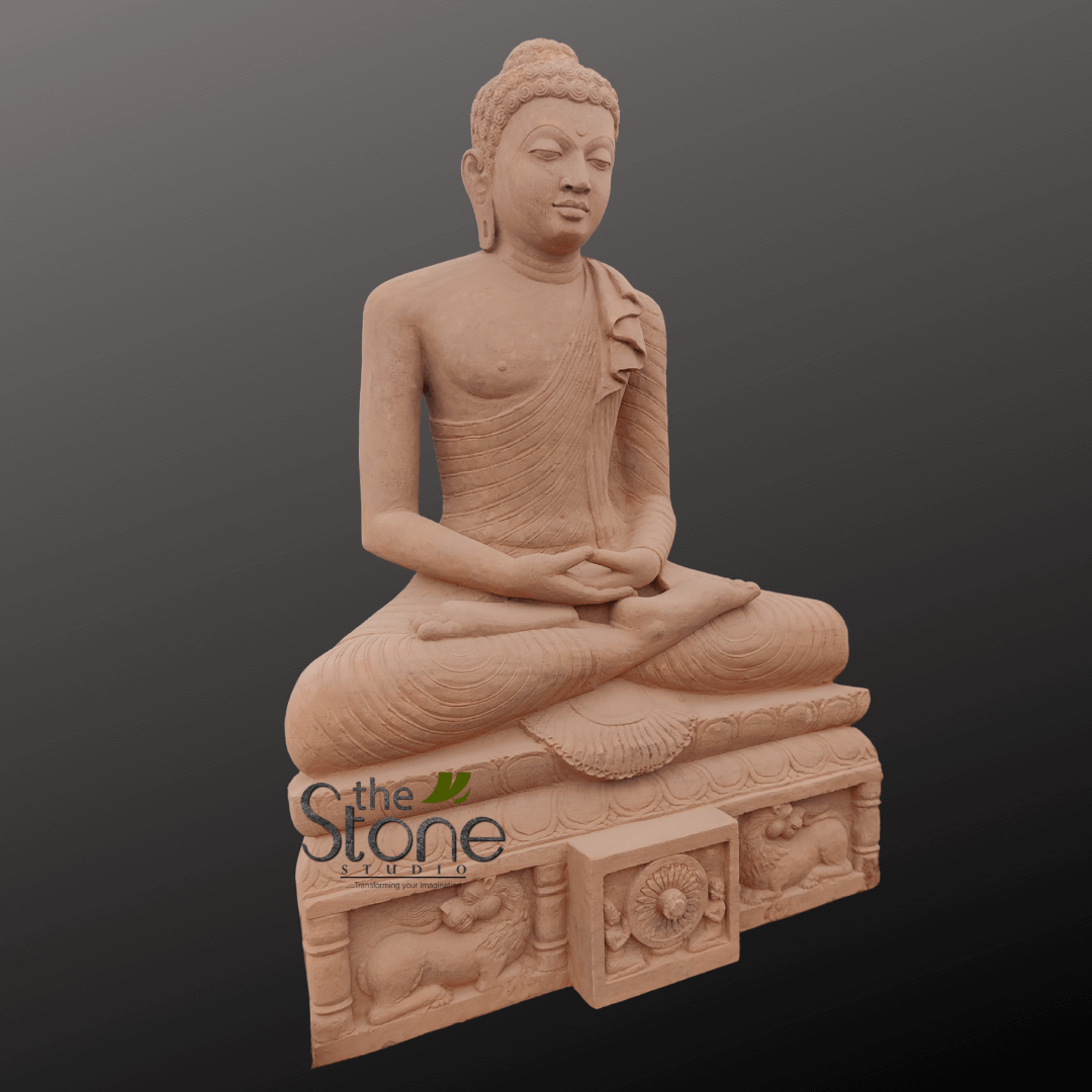 Big Buddha statue for garden 6′