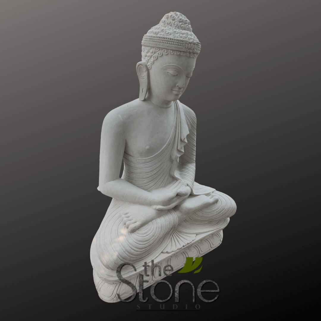 Buddha White Statue 4ft