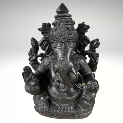 18 inch Ganesha Stone Statue