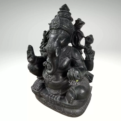 18 inch Ganesha Stone Statue