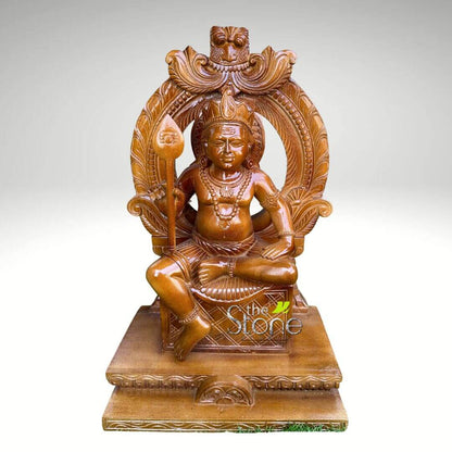 Murugan Wooden Statue 20″