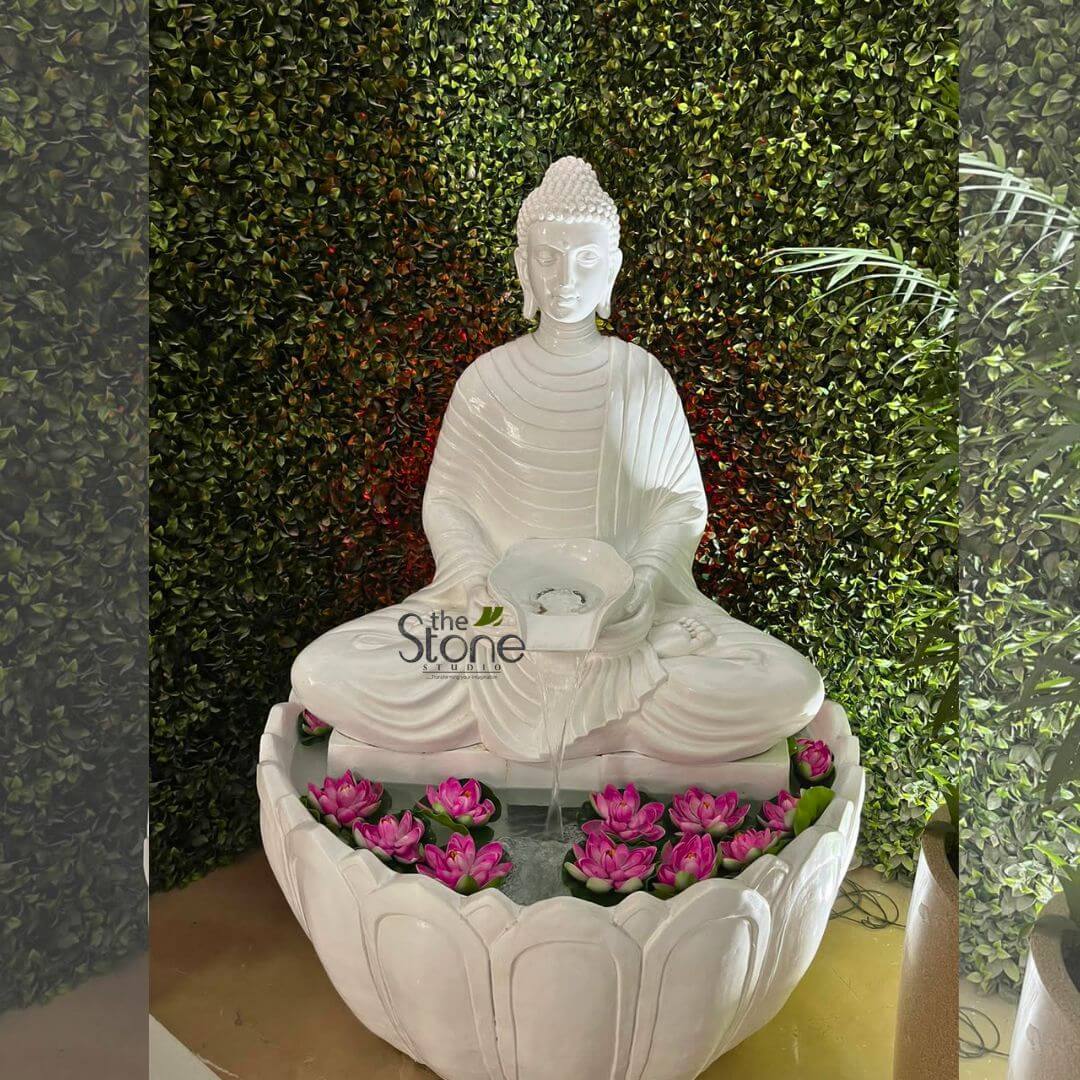 Buddha Water Fountain For Home 5ft