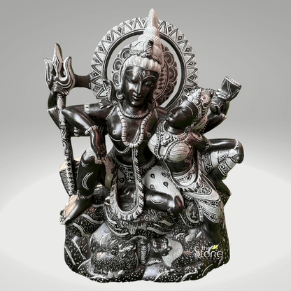 Lord Shiva and Parvati Statue 16″