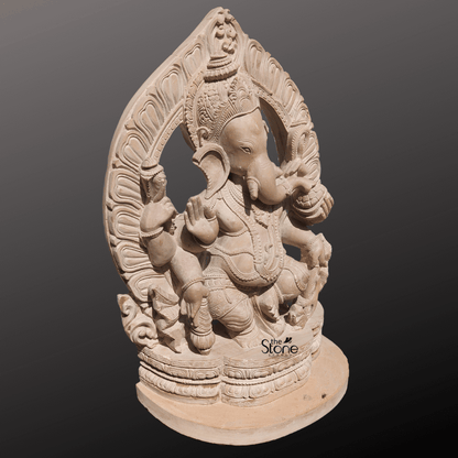 Dancing Ganesha Idol At Home 2ft