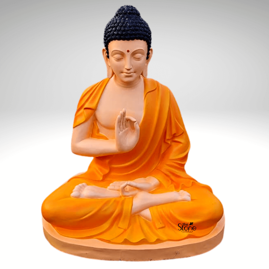 Ashirwad Mudra Fibre Buddha Statue 3ft