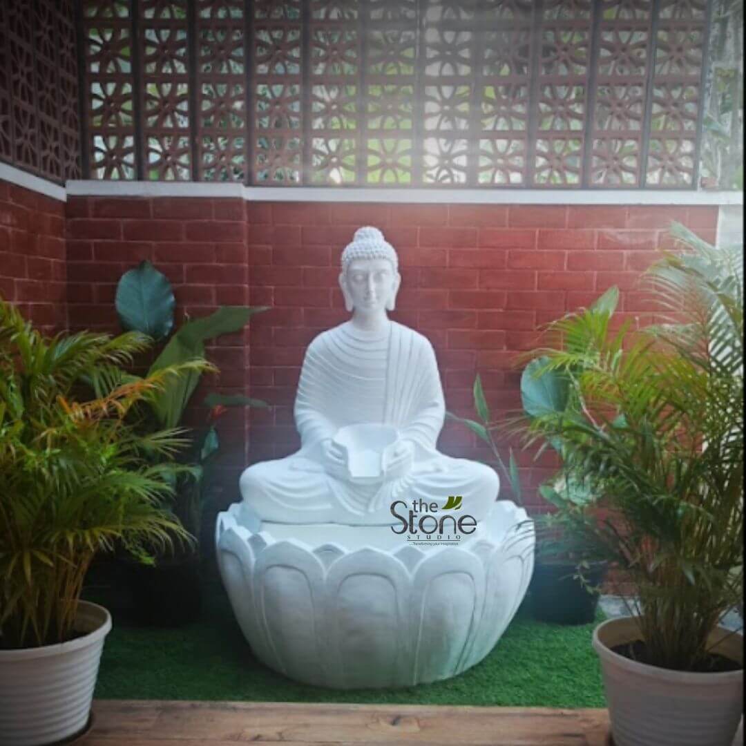 Buddha Water Fountain For Home 5ft