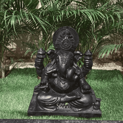 Vinayagar stone statue for home 21″