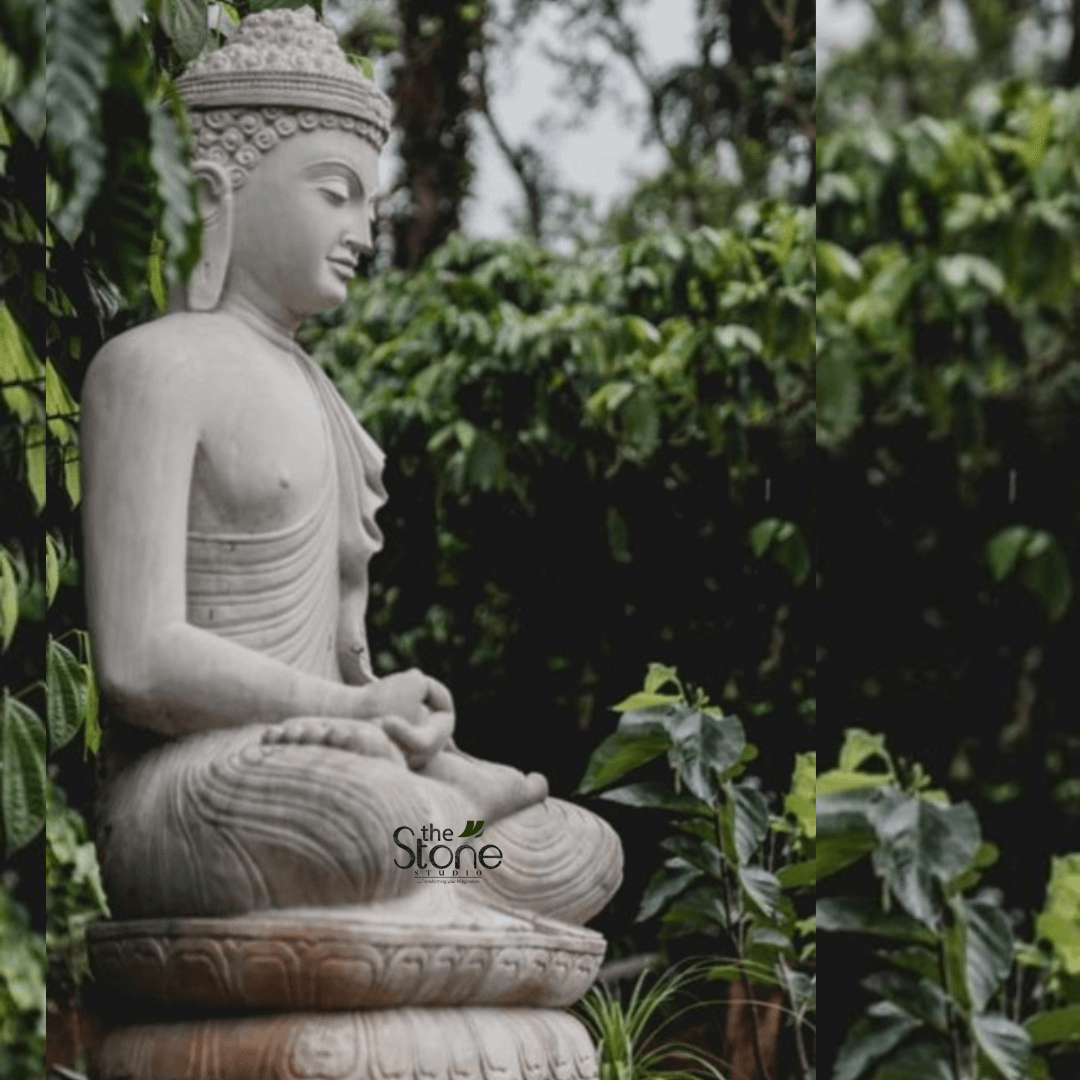 Buddha White Statue 4ft