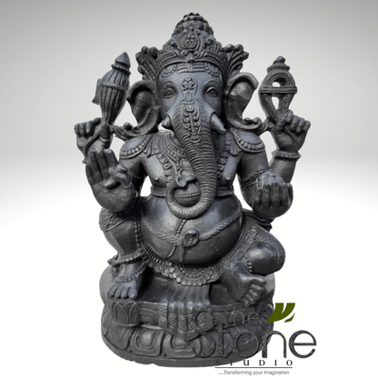 Black Ganesh Murti 2ft