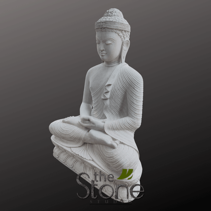 Buddha White Statue 4ft