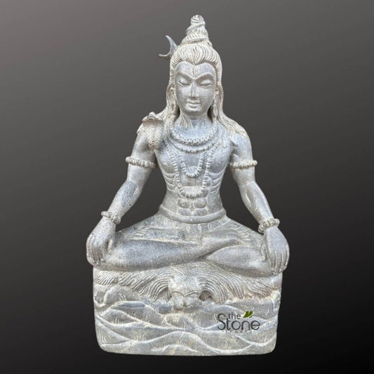 1 feet Shiva Stone Statue