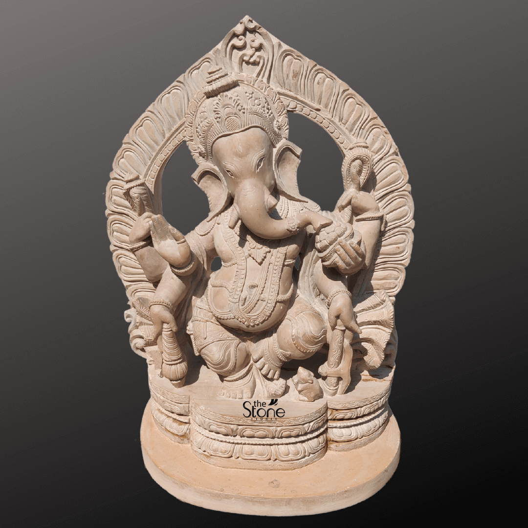 Dancing Ganesha Idol At Home 2ft