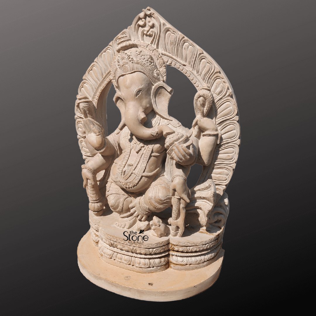 Dancing Ganesha Idol At Home 2ft