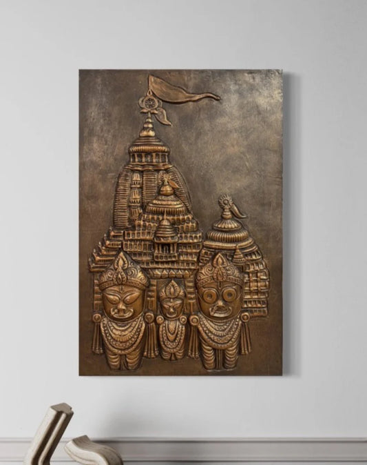 Jaggannath Temple 3D Relief Mural Wall Art