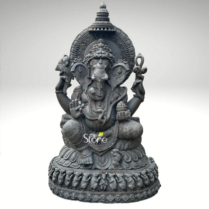 Large Stone Ganesh Garden Statue 6ft
