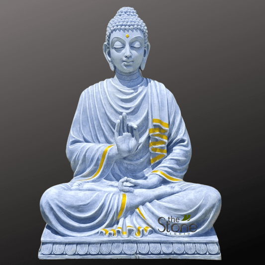 Large Resin Buddha Garden Statue 5ft