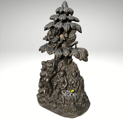 Krishna With Gopis Statue 4.5ft