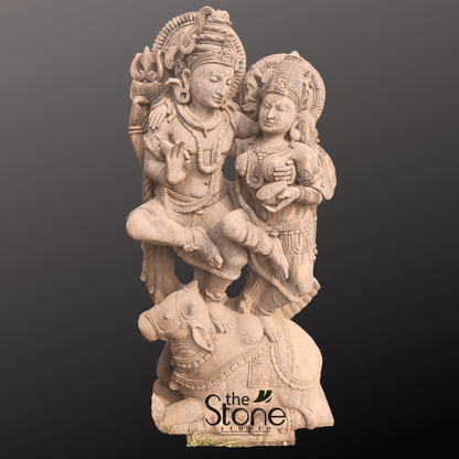 Shiv Parvati Idol Online 4ft