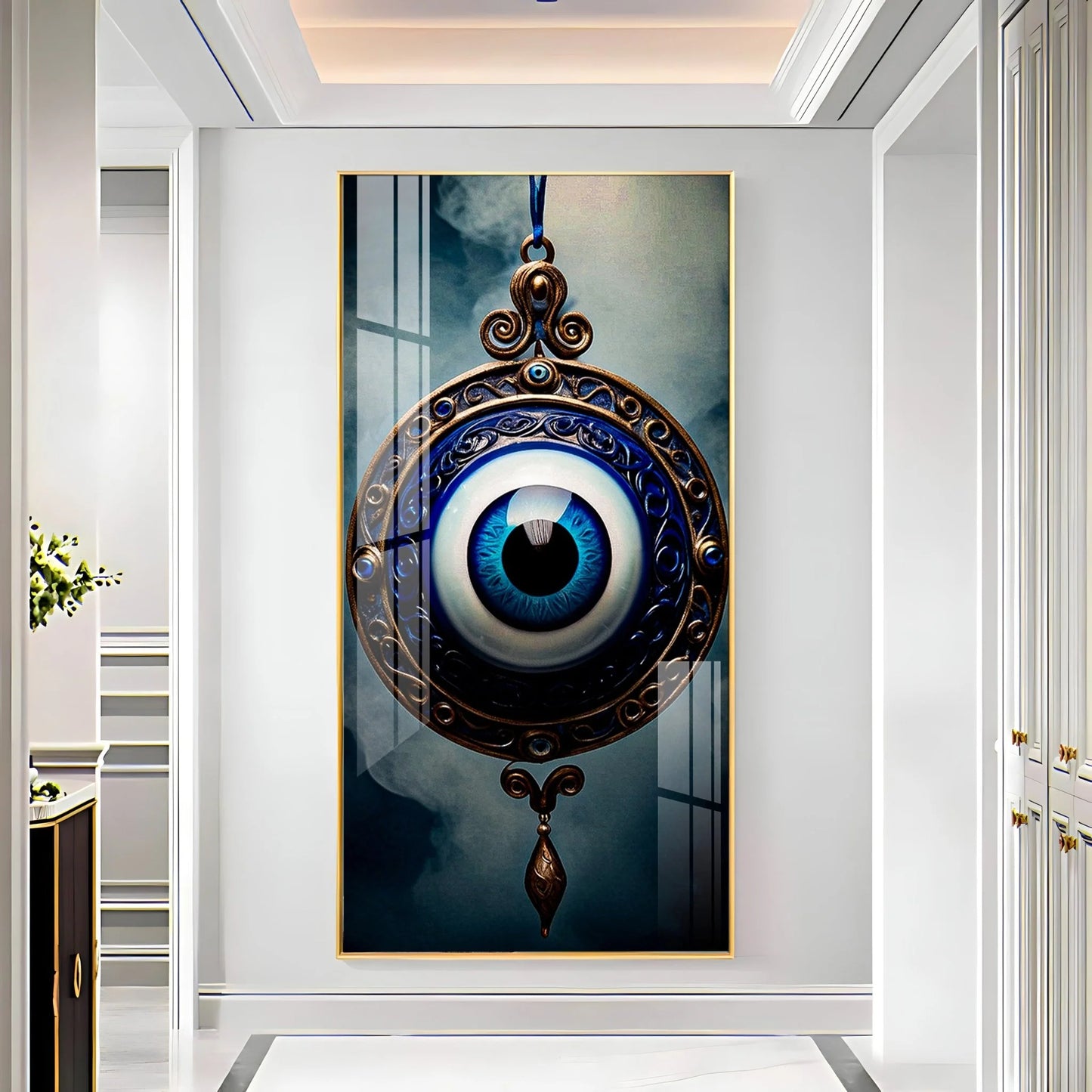 Malevolent Vision Premium Acrylic Vertical Wall Art