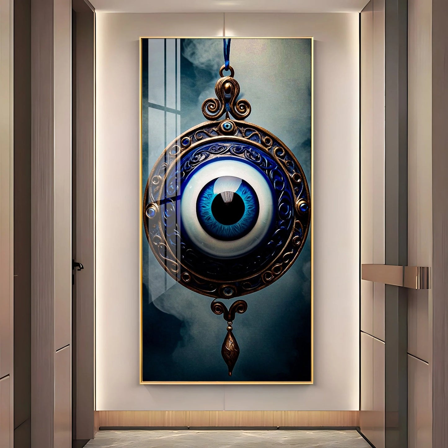 Malevolent Vision Premium Acrylic Vertical Wall Art