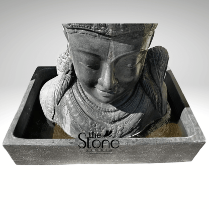 Shiva Fountain in Black stone 3ft