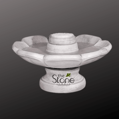 Marble Fountain with a Standing Lady 5ft